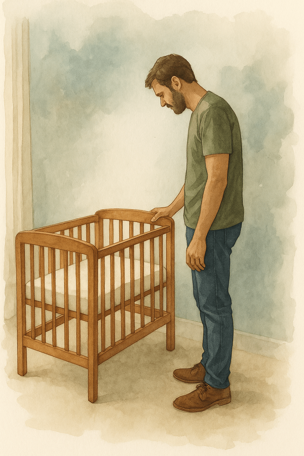 Väter nach einer stillen Geburt